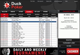Duck Poker lobby