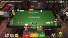 bord Unibet Poker
