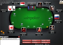 Win Poker lobby